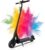 QnQ E Scooter, 2026 8 Inch Foldable Scooter, 500 W/20 km/h Motor, 15 km Range, Puncture-proof Honeycomb Tyres, Children and Teenagers