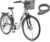 TELEFUNKEN E-Bike Elektrofahrrad Alu 28 Zoll mit 7-Gang Shimano Kettenschaltung, Pedelec Citybike leicht mit Fahrradkorb und Fahrradschloss, Frontmotor, 374,4 Wh Akku, max. 100 km Reichweite