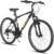 HILAND BAMCBASE 26/27,5/29 Zoll Mountainbike, Hochfester Stahlrahmen 21 Gänge Mountainbike, V-Brake Hardtail MTB Bike für Männer Frauen, Schwarz/Blau/Grau