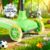 FableKids Children’s Scooter City Scooter Height Adjustable Foldable LED Wheels Kick Brake for Toddlers from 3 Years Maximum Load 50 kg