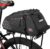 KEMIMOTO 2-in-1 Bicycle Rear Pannier Rack Bag – 8L Water Resistant Pannier Rack Bag for Commuter & Short Trips with Shoulder Strap, Carry Handle & Multiple Compartments