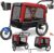 KESSER® Hundeanhänger Boxer 3-in-1 Hundebuggy & Jogger Fahrradanhänger groß ca. 240 Liter Volumen, gefedert, 360° Grad Vorderrad, 600D Oxford Canvas, SmartSpace Concept, maximale Belastbarkeit: 40 kg