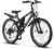 Licorne Bike Guide Premium Mountain Bike in 20, 24, 26 Inches Bicycle for Girls, Boys, Men and Women, 21 Speed Gear (for 20 Inches, 18 Gears)