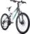 Bergsteiger Montreal 20, 24-Inch Children’s Bicycle, Suitable for 8, 9, 10, 11 Year Olds, Shimano 18-Speed Gear System, Mountain Bike with Full Suspension, Boys’ Bike, Girls’ Bike