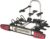 Westfalia Bikelander Bicycle Carrier for Towing Hitch | Hitch Carrier for 3 Bikes | E-Bike Suitable | Foldable | LED Hybrid Lights | 60 kg Load Capacity